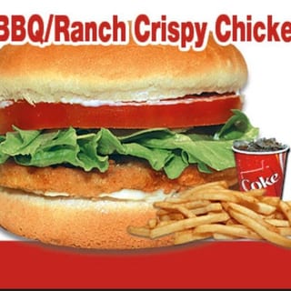 Jr BBQ Ranch Crispy Chicken Basket