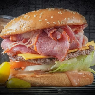 Pastrami Cheese Burger