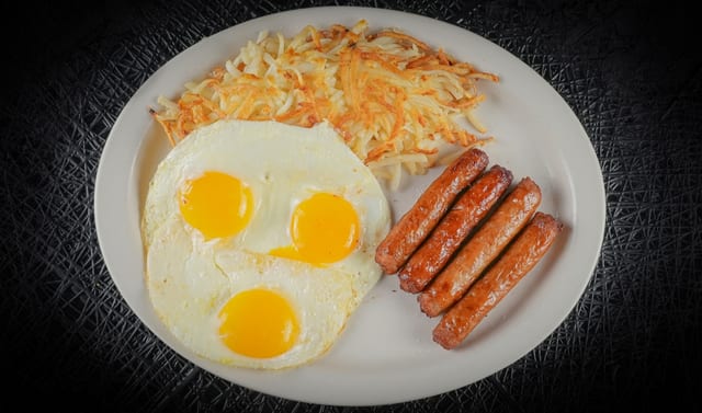 Sausage & Egg Platter